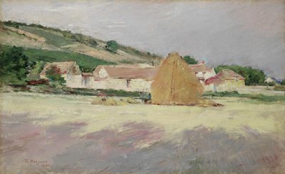 Scena a Giverny da Theodore Robinson